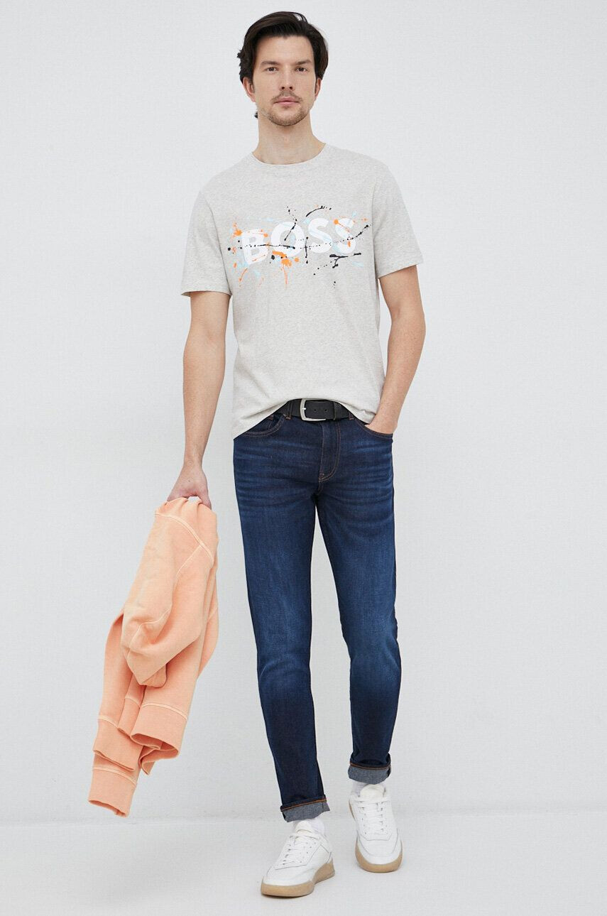 Boss Orange BOSS tricou din bumbac - Pled.ro