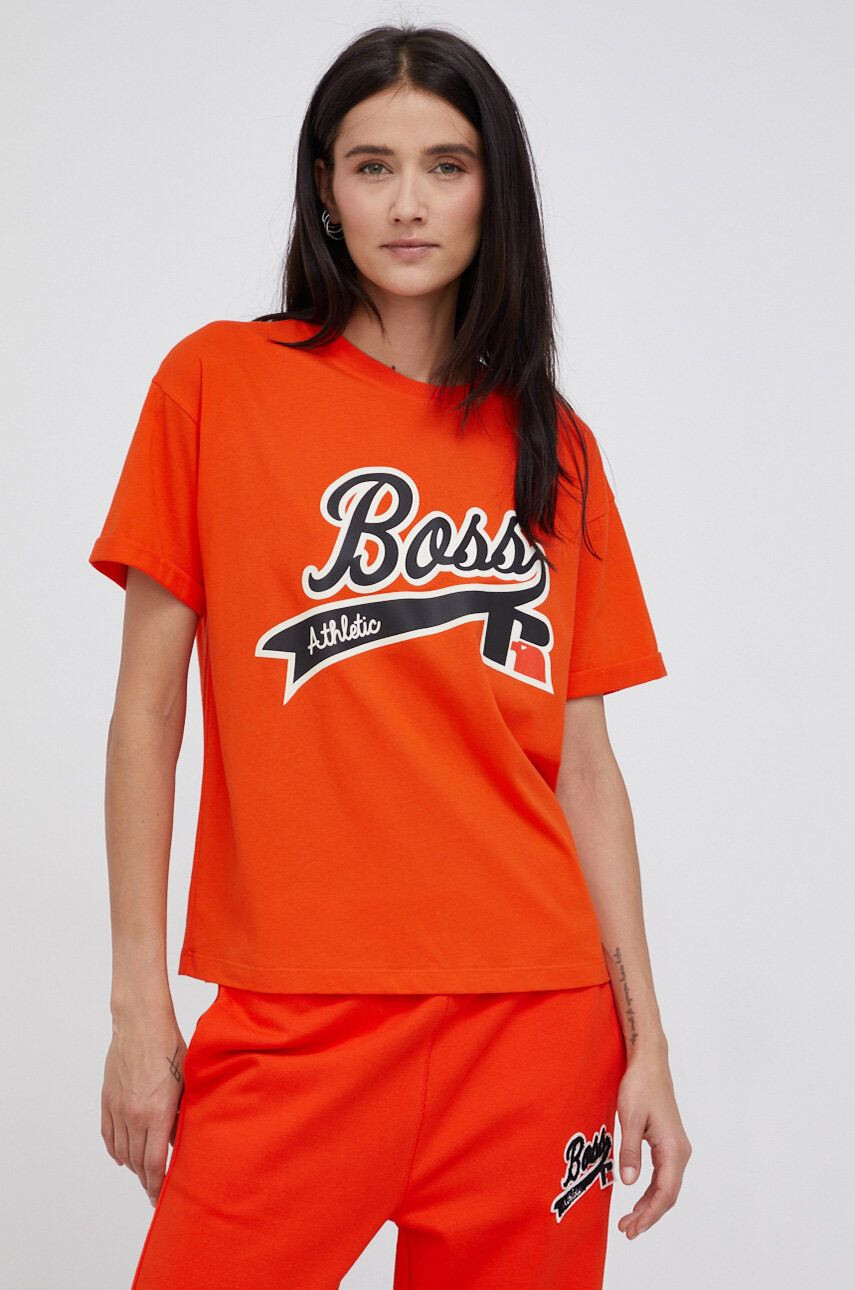 Boss Tricou din bumbac - Pled.ro