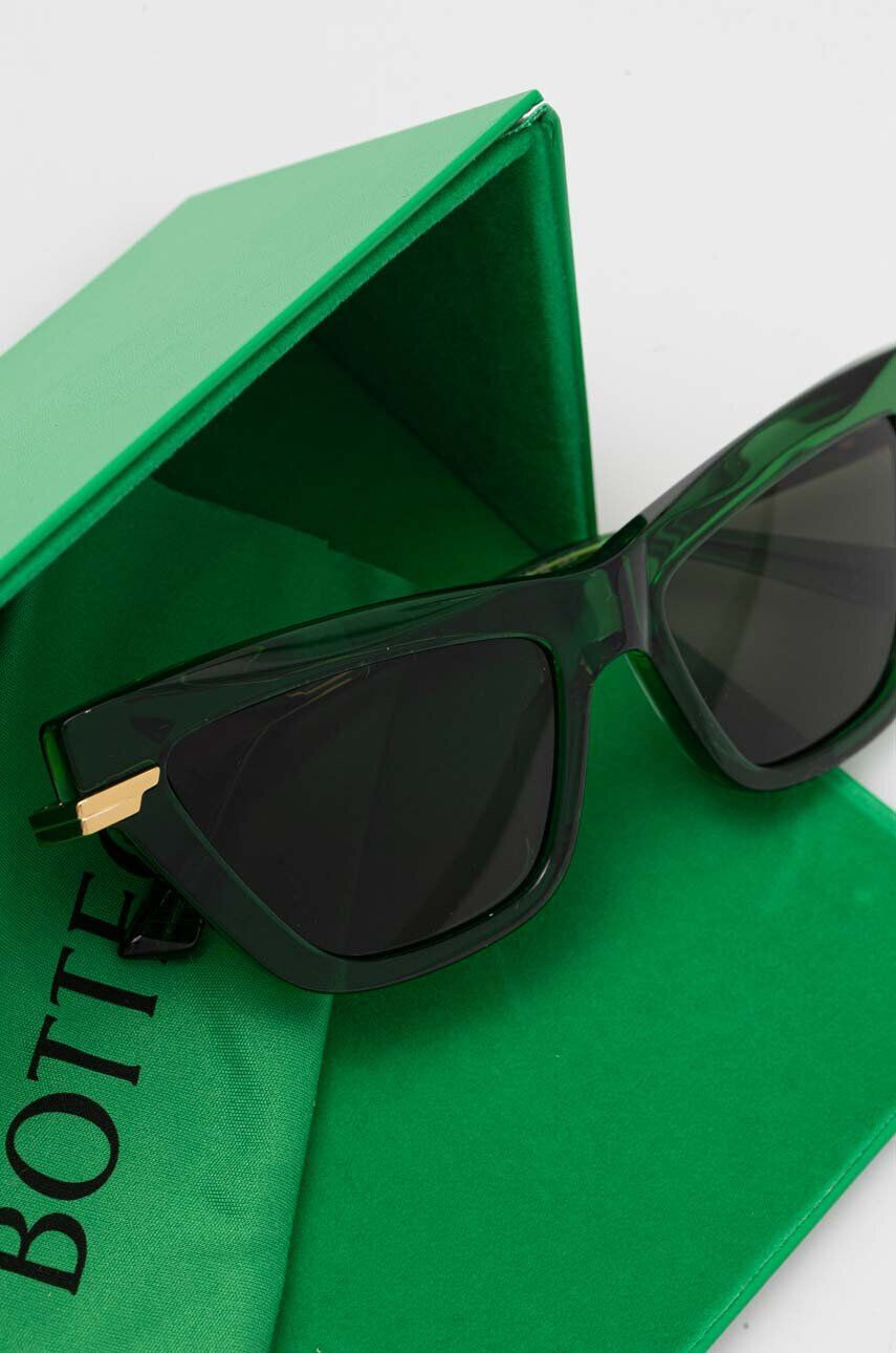 Bottega Veneta ochelari de soare femei culoarea verde - Pled.ro