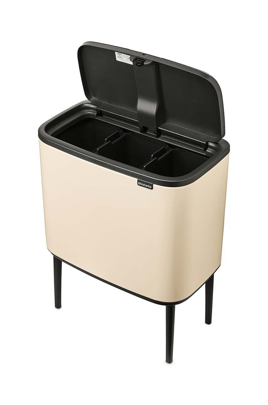 Brabantia cos de gunoi Bo Touch Hi 3 x 11 L - Pled.ro