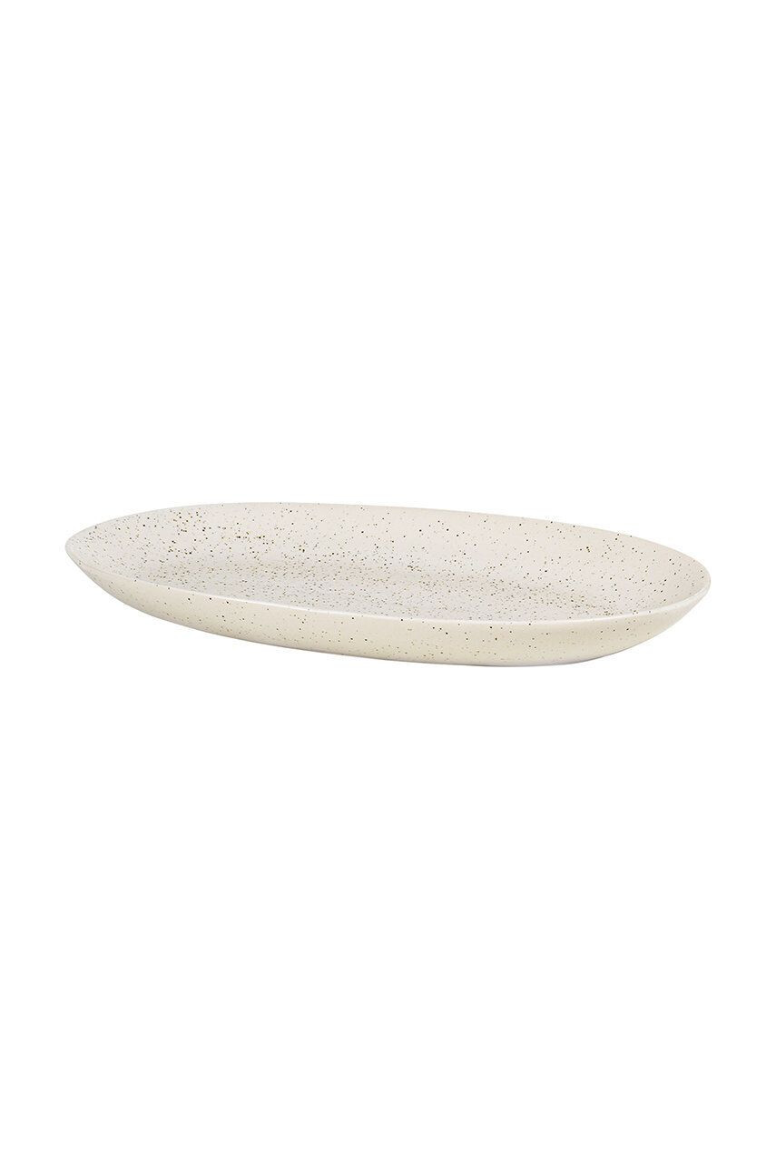 Broste Copenhagen farfurie de servire Nordic Vanilla - Pled.ro