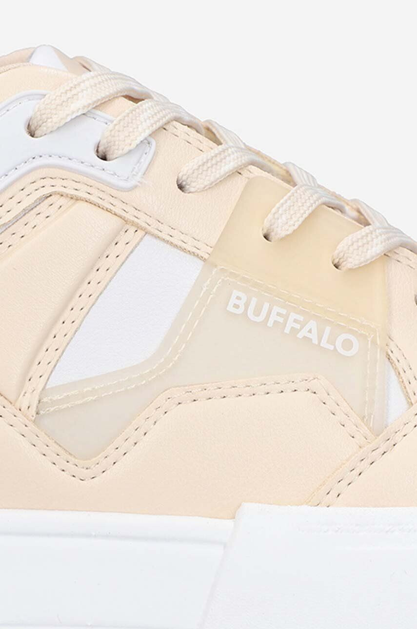 Buffalo sneakers culoarea bej - Pled.ro