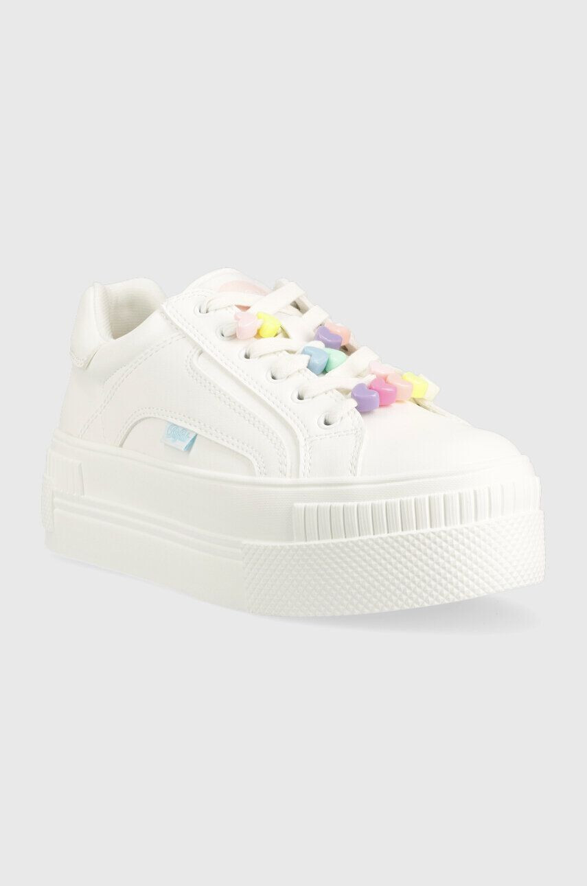 Buffalo sneakers Paired Candy culoarea alb 1630900 - Pled.ro