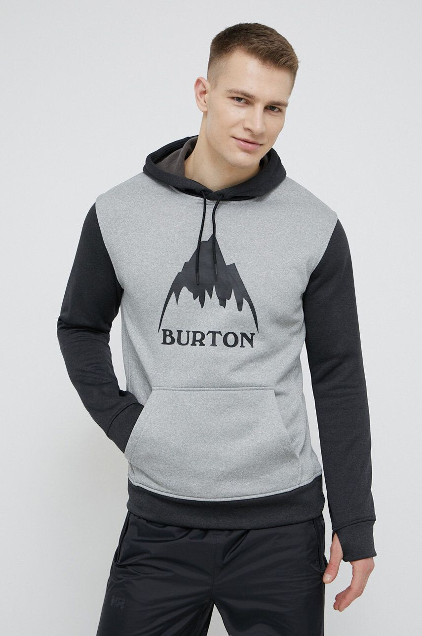 Burton bluza femei culoarea alb neted - Pled.ro