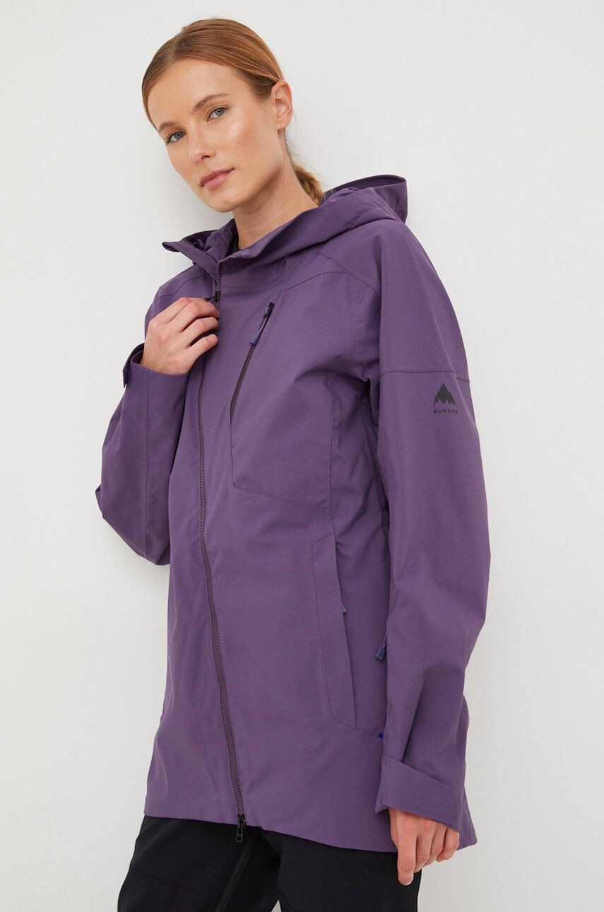 Burton geaca Pyne culoarea violet - Pled.ro