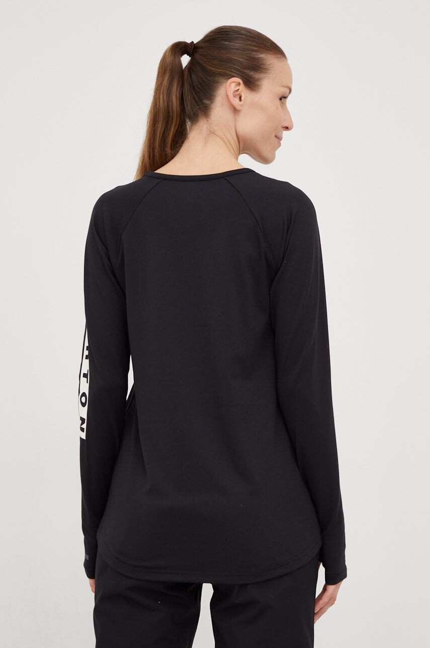 Burton longsleeve funcțional Roadie culoarea negru - Pled.ro