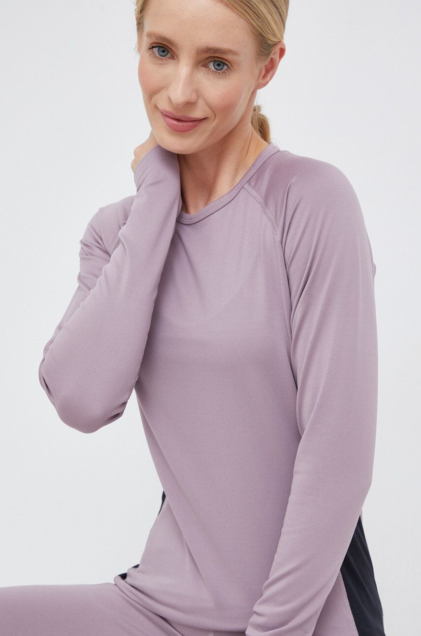 Burton longsleeve funcțional culoarea roz - Pled.ro