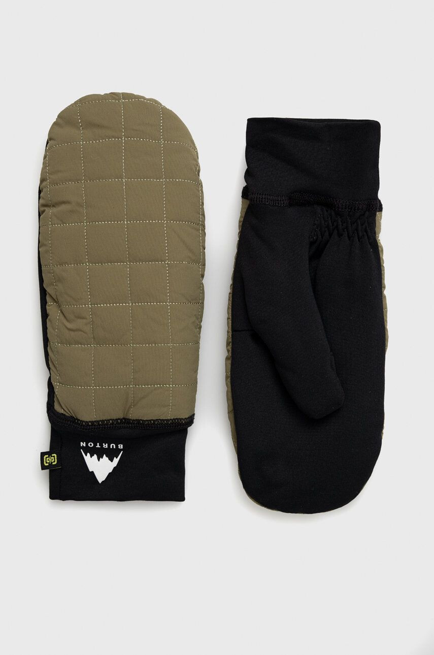 Burton mănuși Heavyweight Quilted culoarea verde - Pled.ro