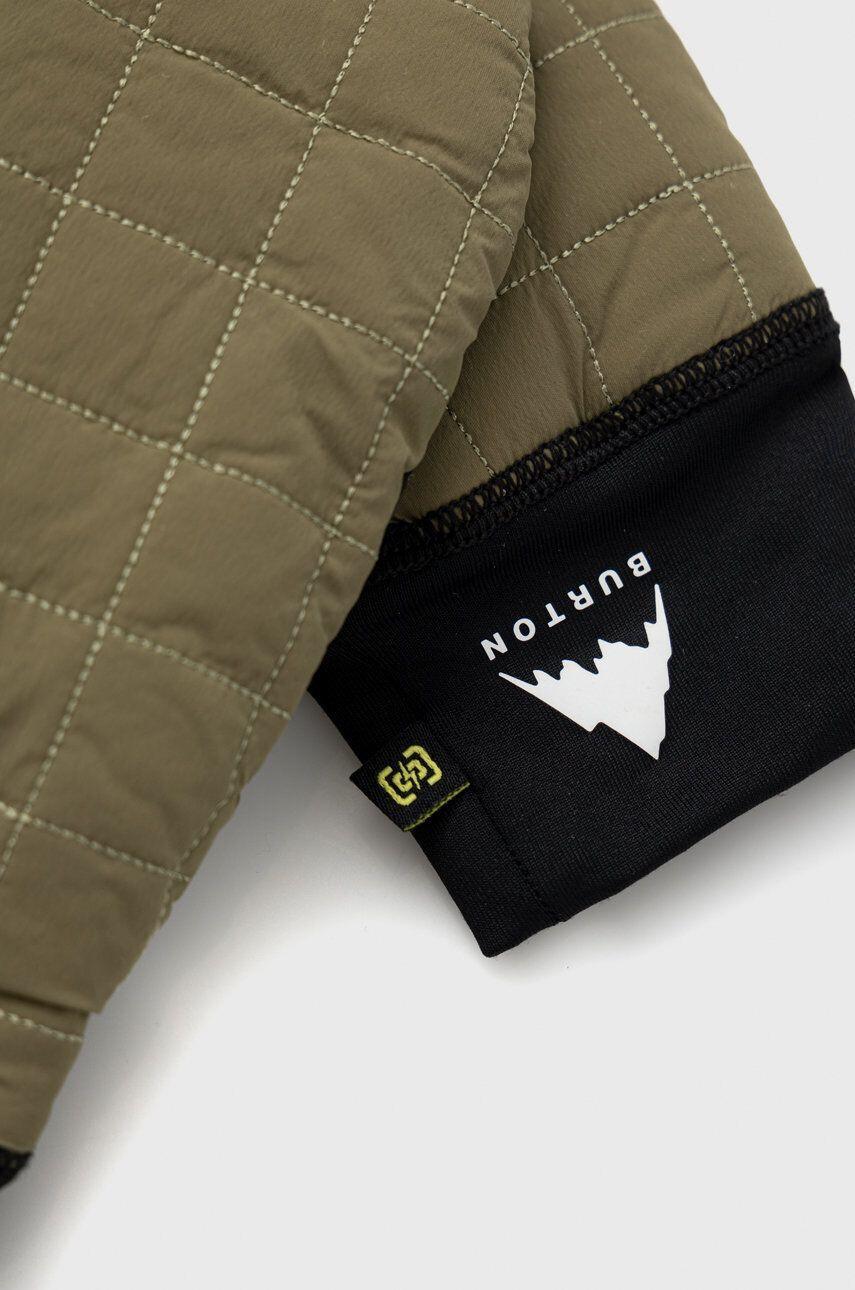 Burton mănuși Heavyweight Quilted culoarea verde - Pled.ro