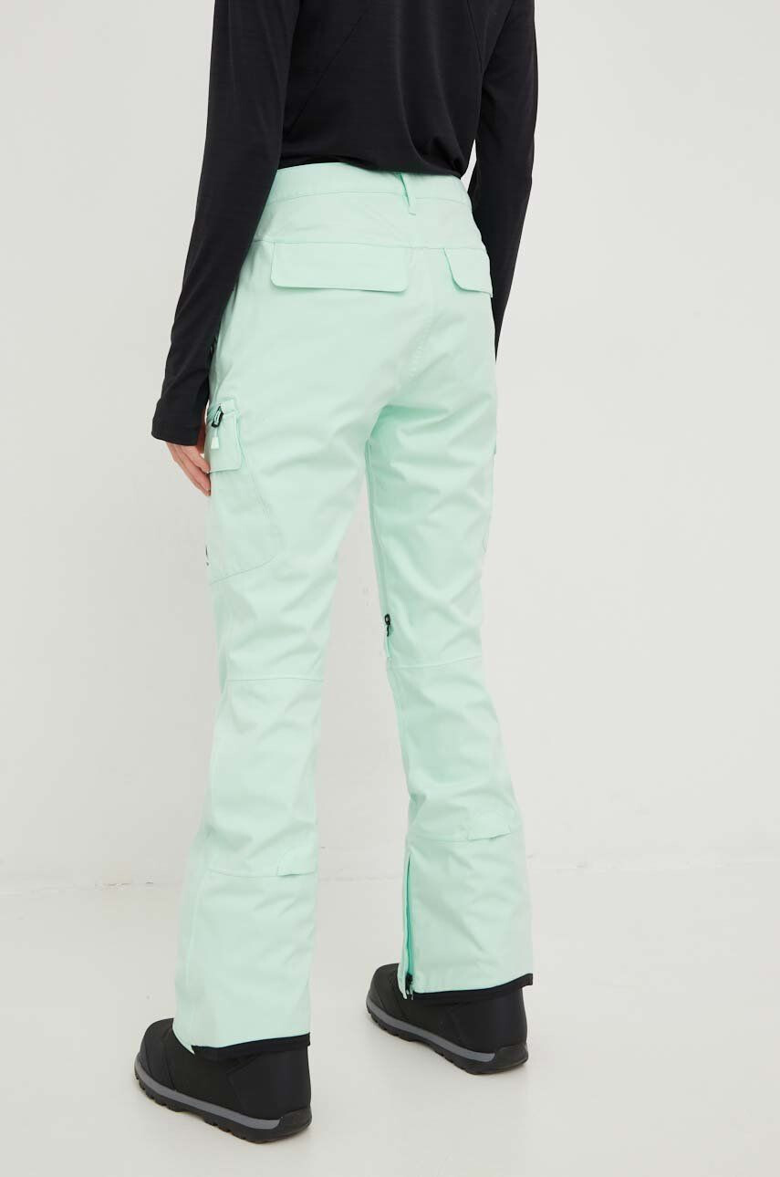 Burton pantaloni Gloria culoarea verde - Pled.ro