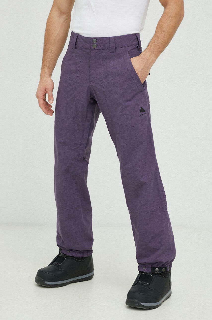 Burton pantaloni Melter Plus culoarea violet - Pled.ro