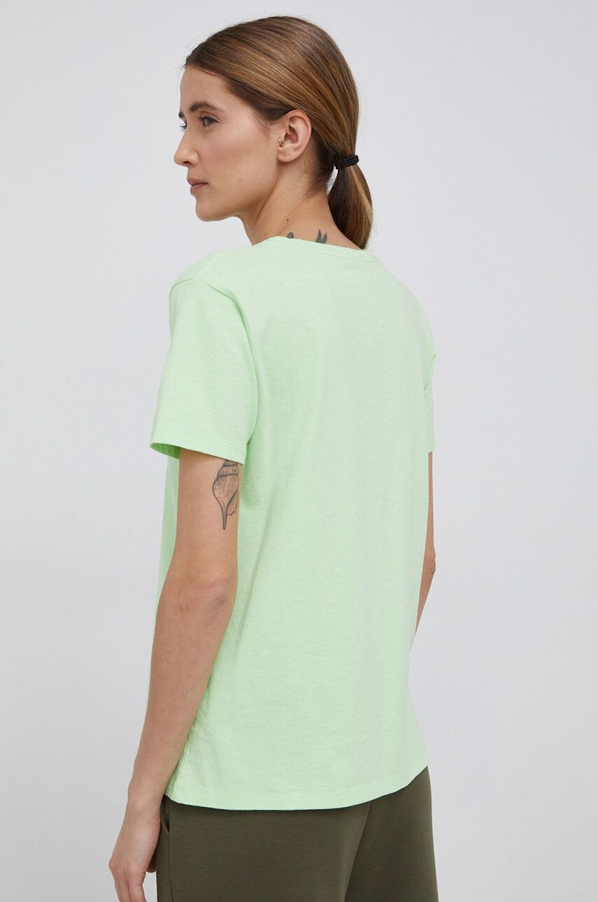 Burton Tricou din bumbac culoarea verde - Pled.ro