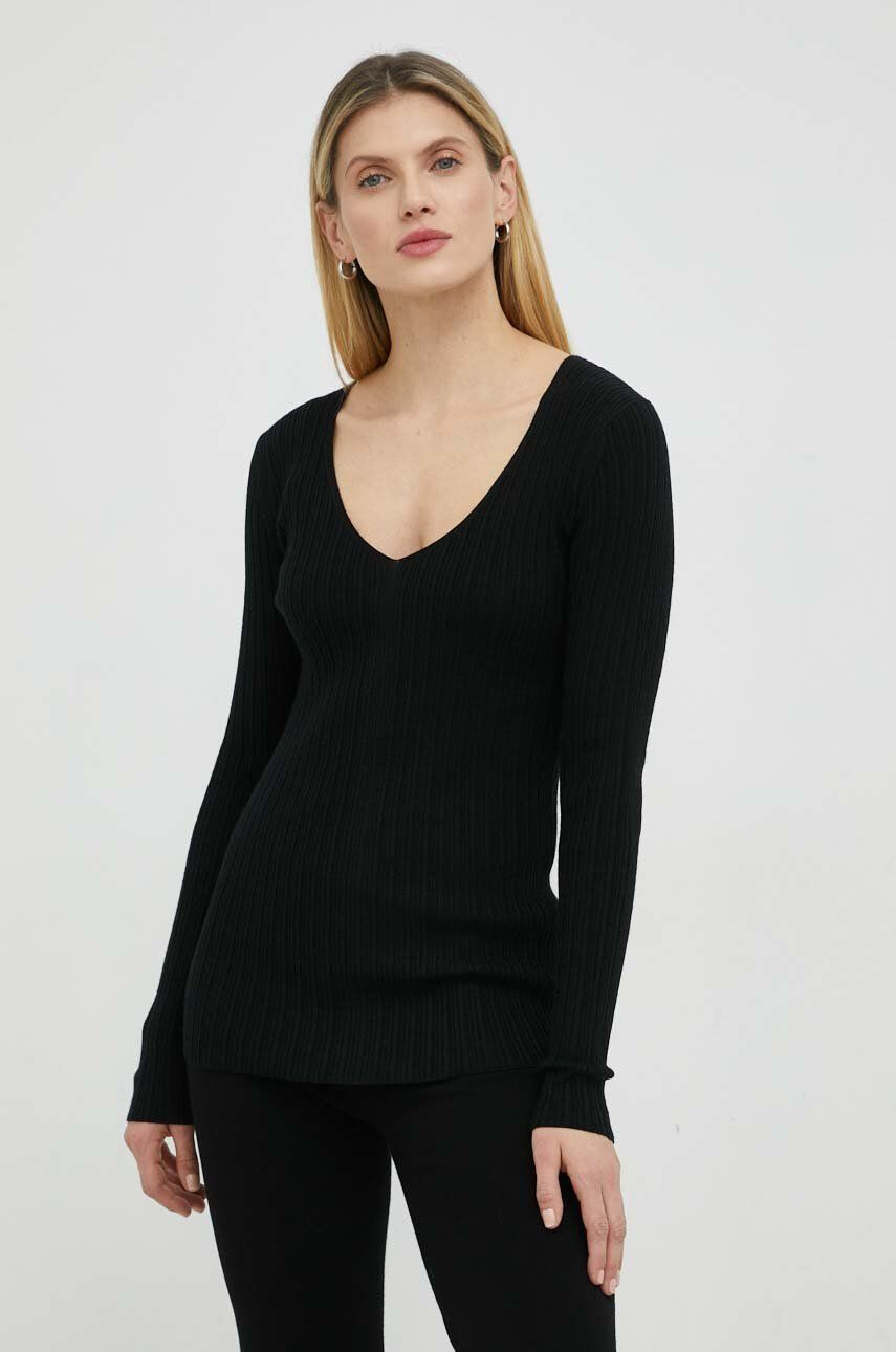 By Malene Birger pulover de lana femei culoarea negru - Pled.ro