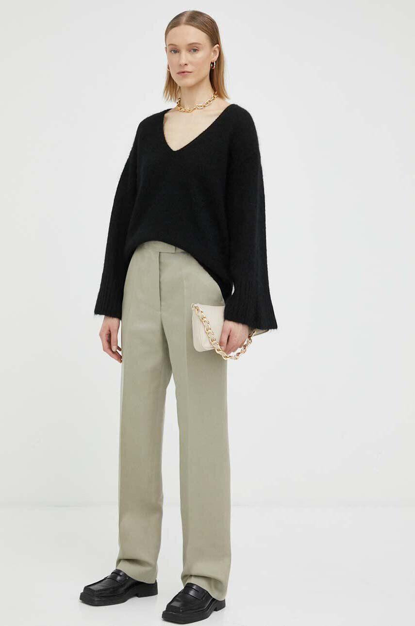 By Malene Birger pulover de lana femei culoarea negru - Pled.ro