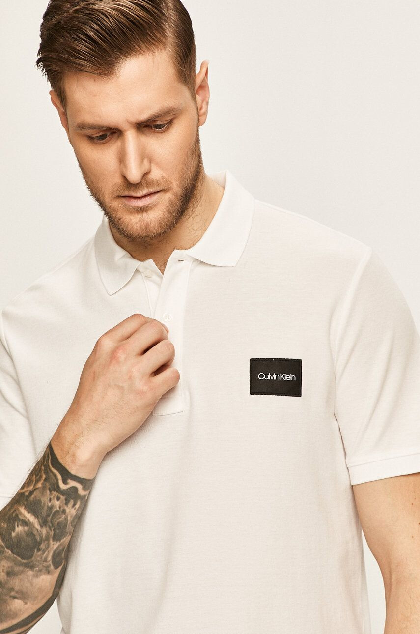 Calvin Klein Tricou Polo - Pled.ro