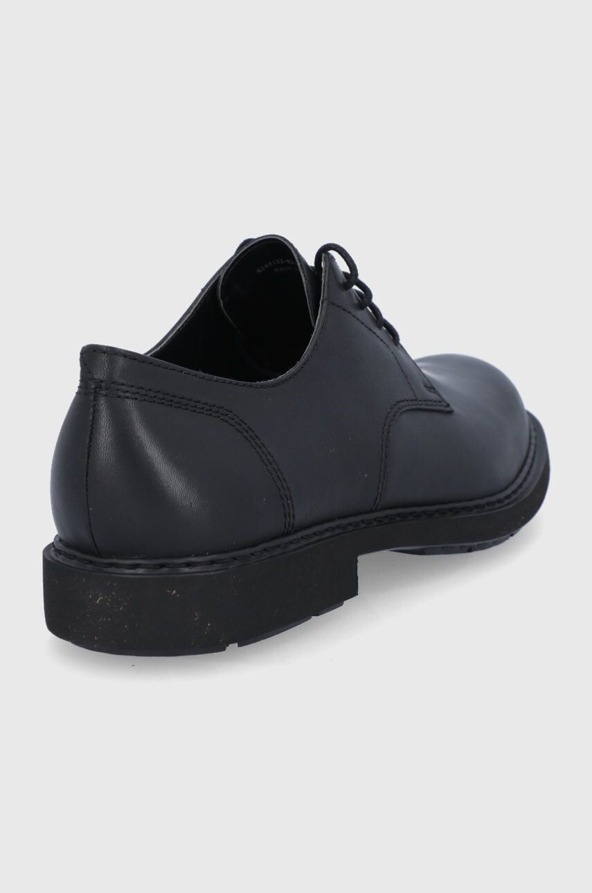 Camper Pantofi de piele Neuman bărbați culoarea negru - Pled.ro