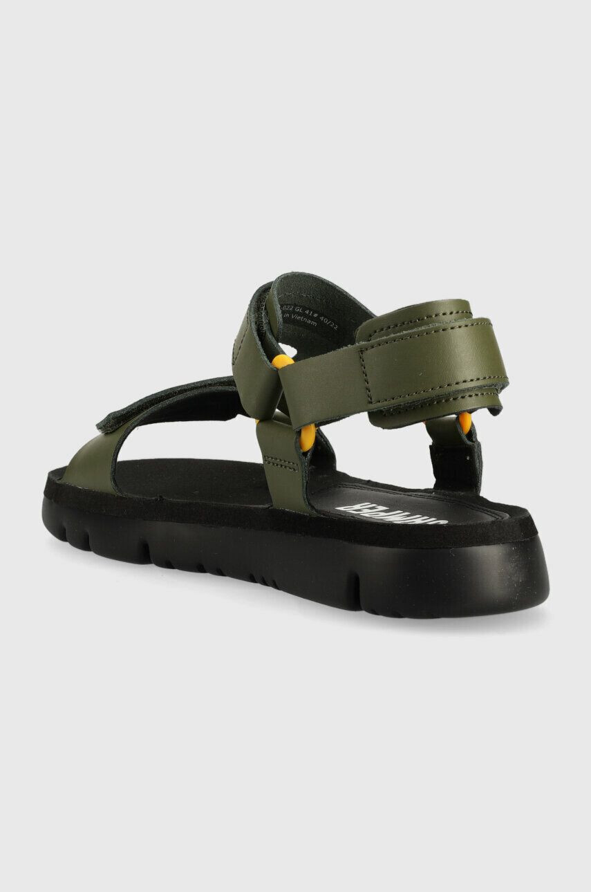 Camper sandale de piele Oruga Sandal barbati culoarea verde K100416.022 - Pled.ro