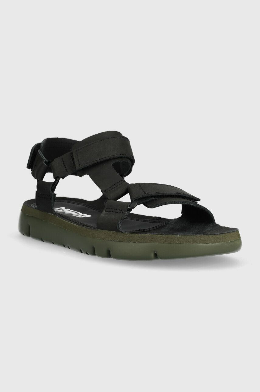 Camper sandale de piele Oruga Sandal barbati culoarea negru K100416.020 - Pled.ro