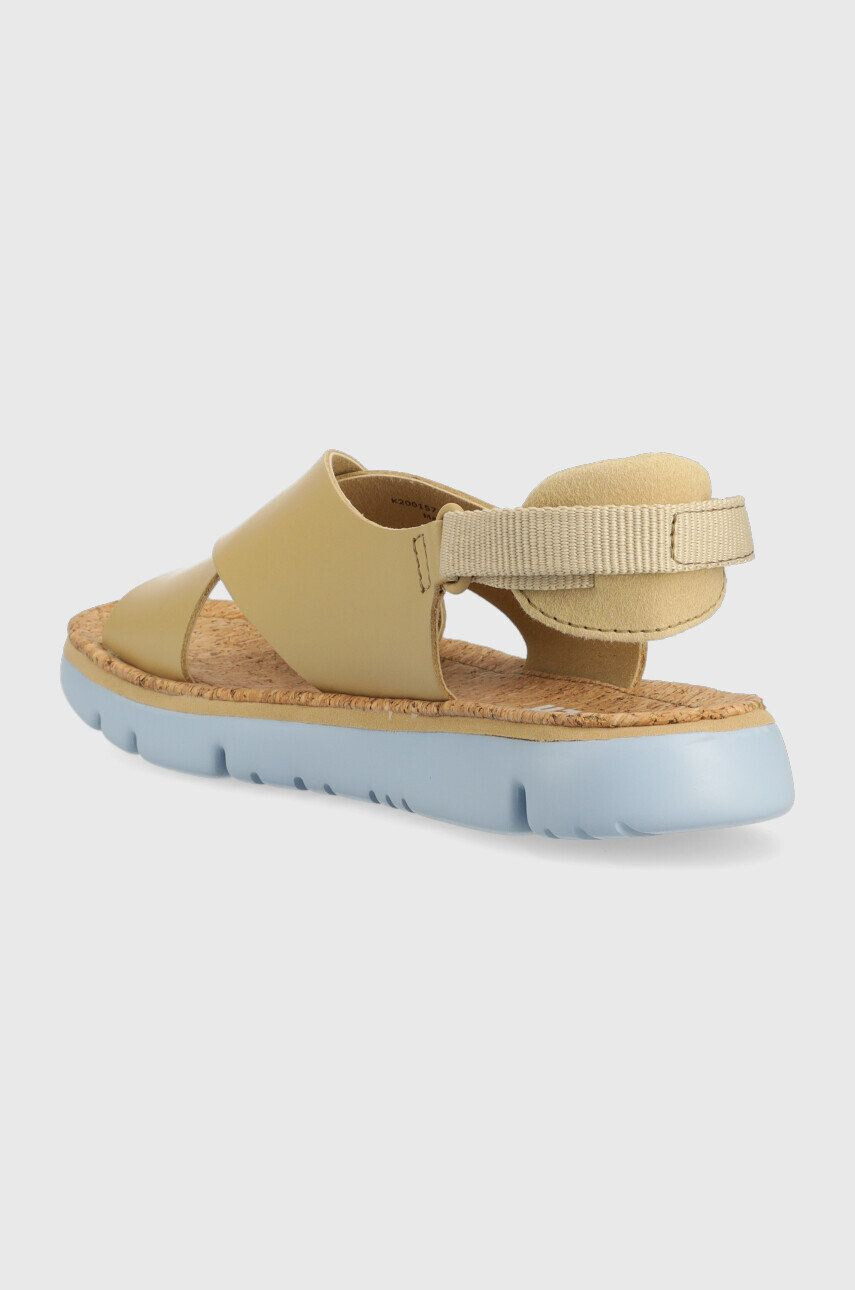 Camper sandale de piele Oruga Sandal femei culoarea bej K200157.048 - Pled.ro