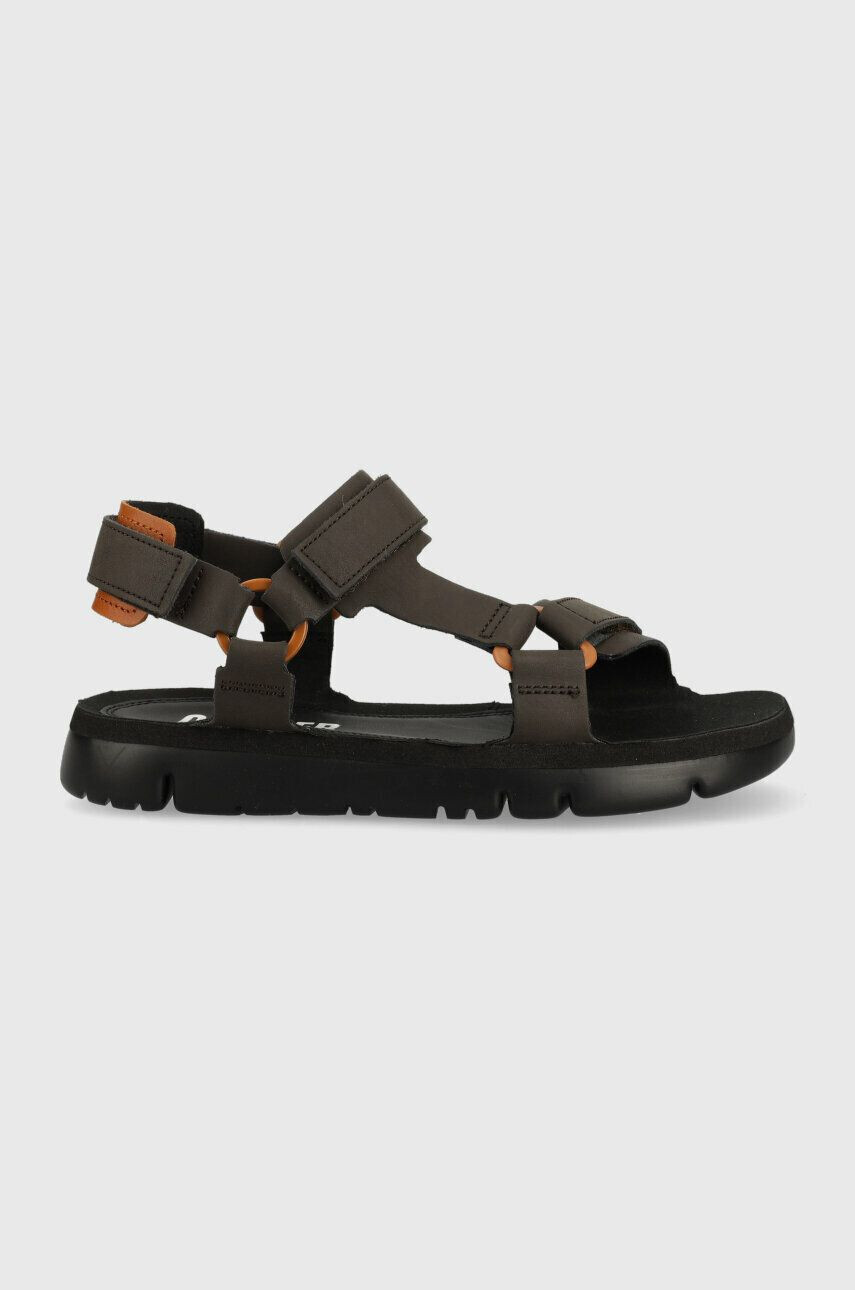 Camper sandale de piele Oruga Sandal barbati culoarea maro K100416.021 - Pled.ro