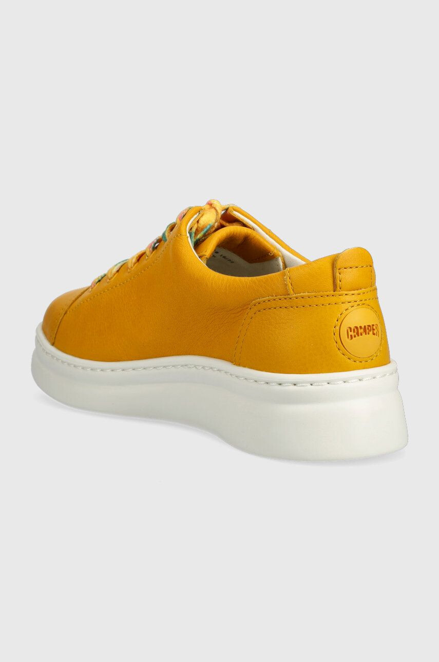 Camper sneakers din piele Runner Up culoarea galben - Pled.ro