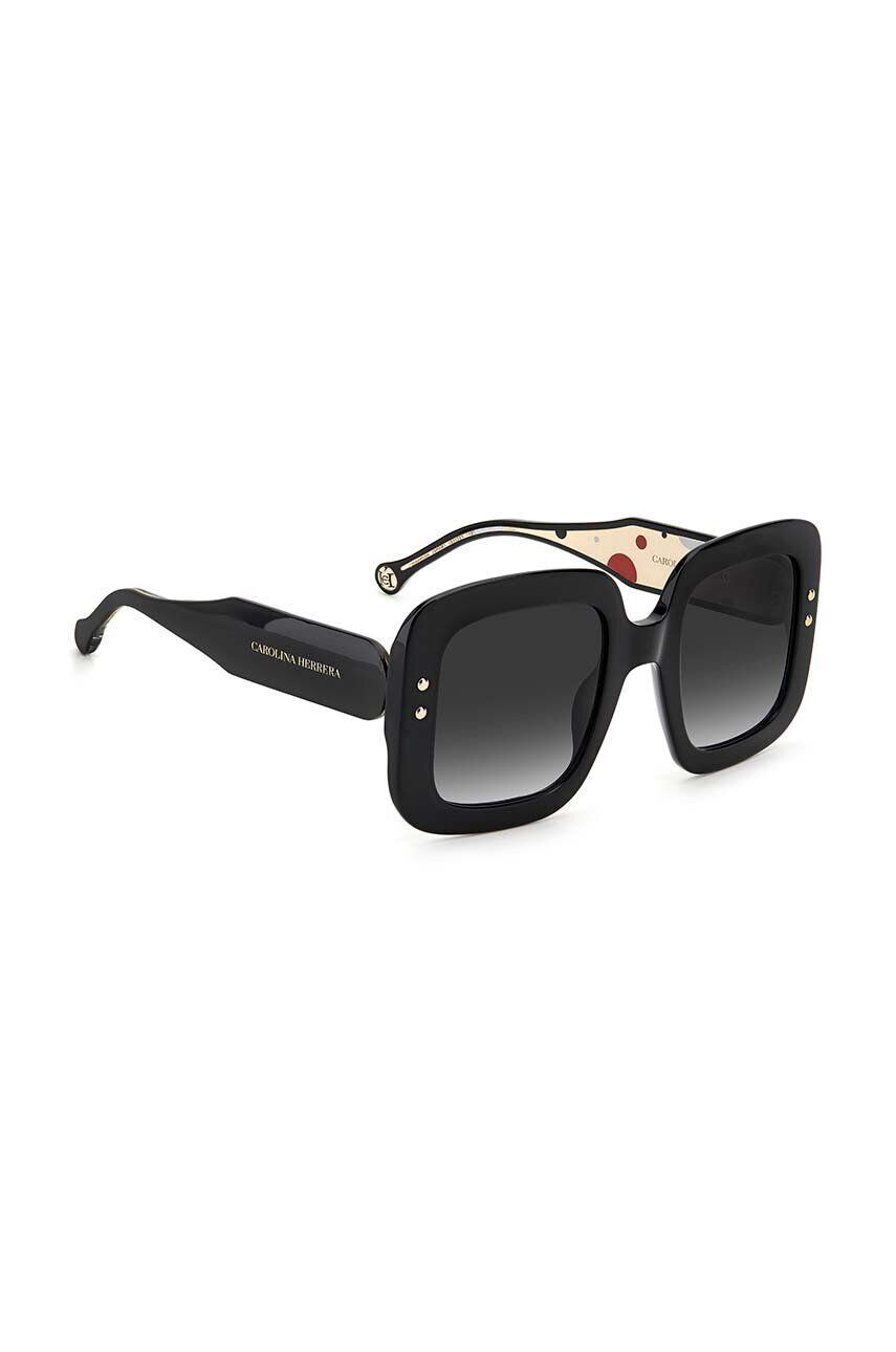 Carolina Herrera ochelari de soare femei culoarea negru - Pled.ro