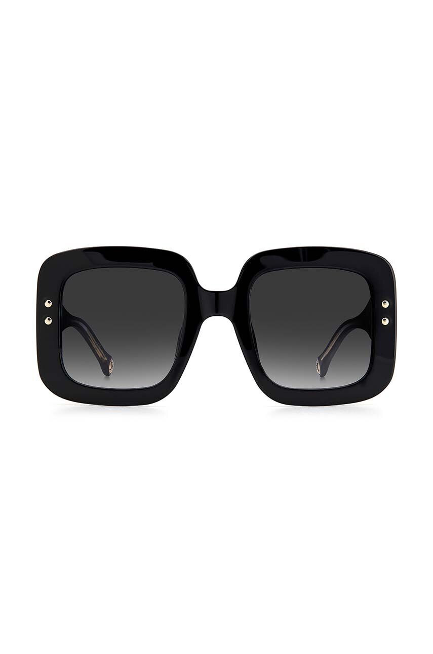 Carolina Herrera ochelari de soare femei culoarea negru - Pled.ro