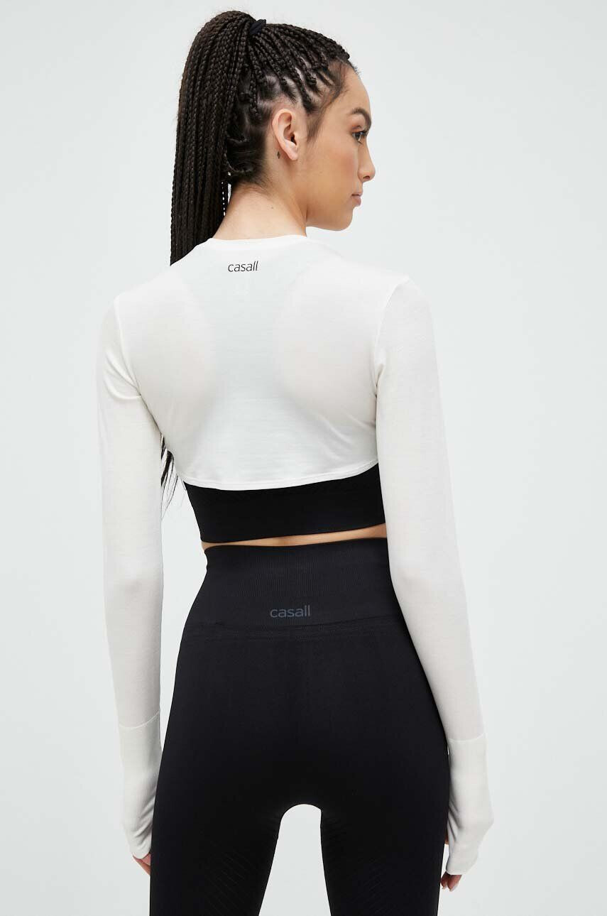 Casall longsleeve de yoga culoarea rosu - Pled.ro