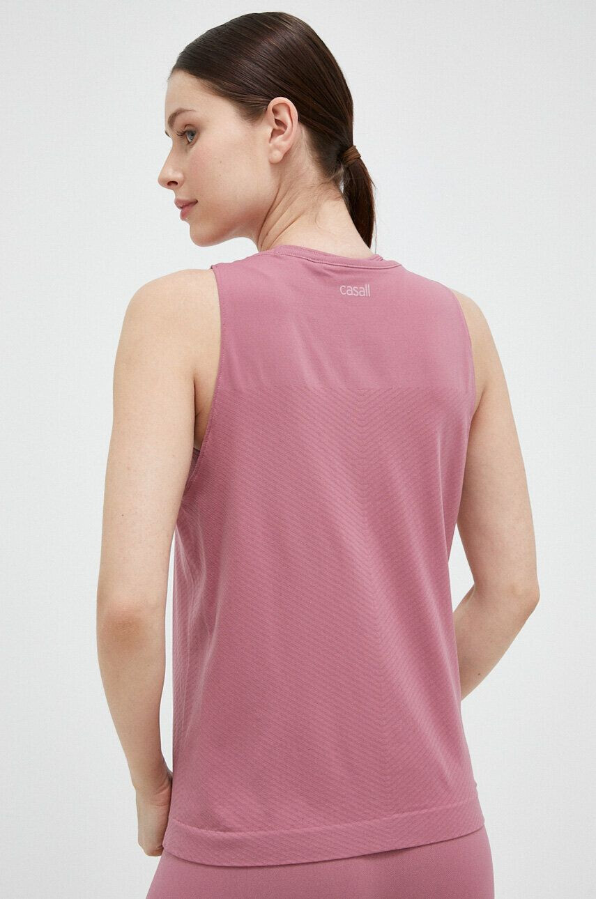 Casall top de yoga culoarea roz - Pled.ro