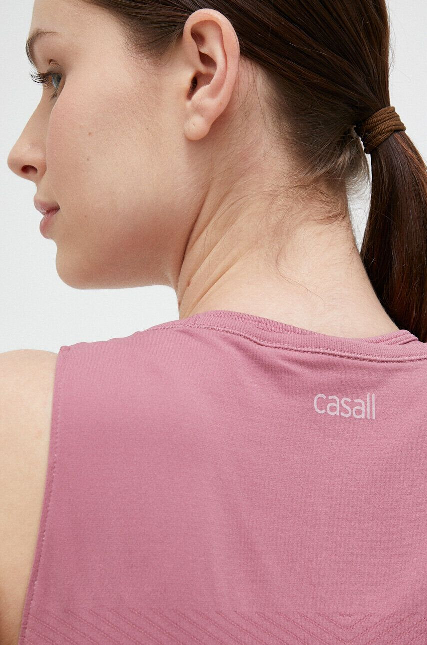 Casall top de yoga culoarea roz - Pled.ro