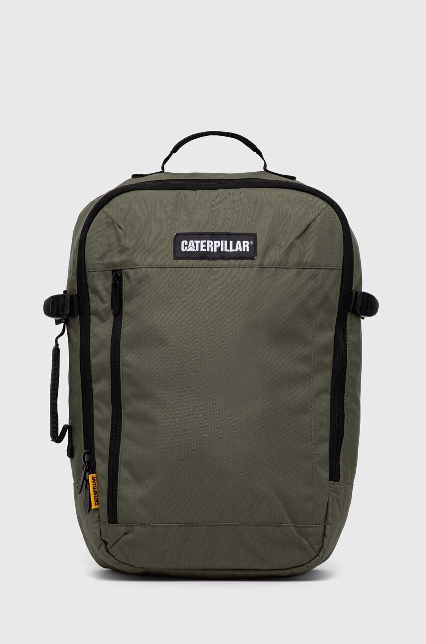 Caterpillar rucsac V-POWER culoarea verde mare neted - Pled.ro