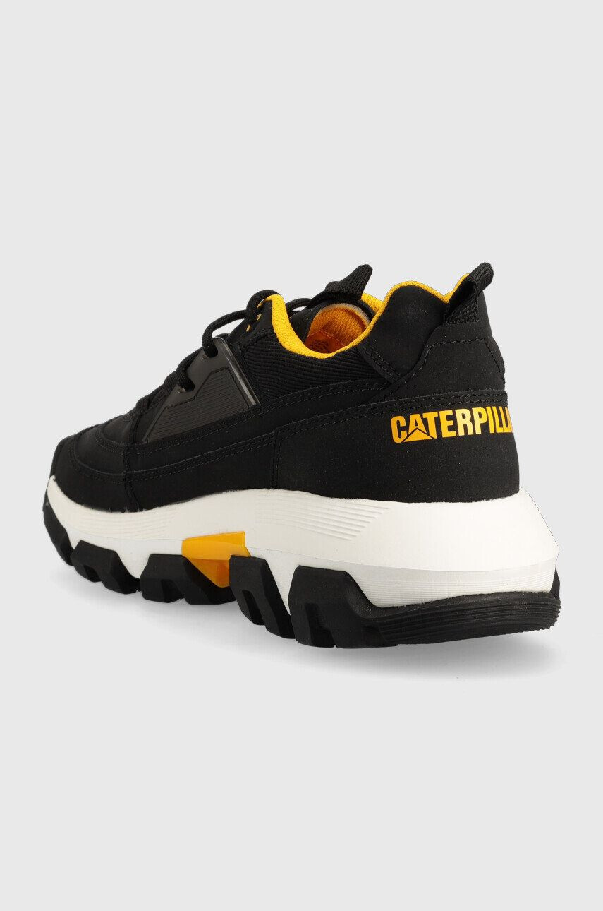 Caterpillar sneakers din piele intoarsă Raider Lace culoarea negru - Pled.ro