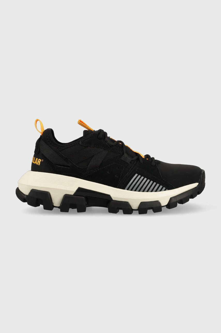 Caterpillar sneakers din piele intoarsă culoarea negru - Pled.ro