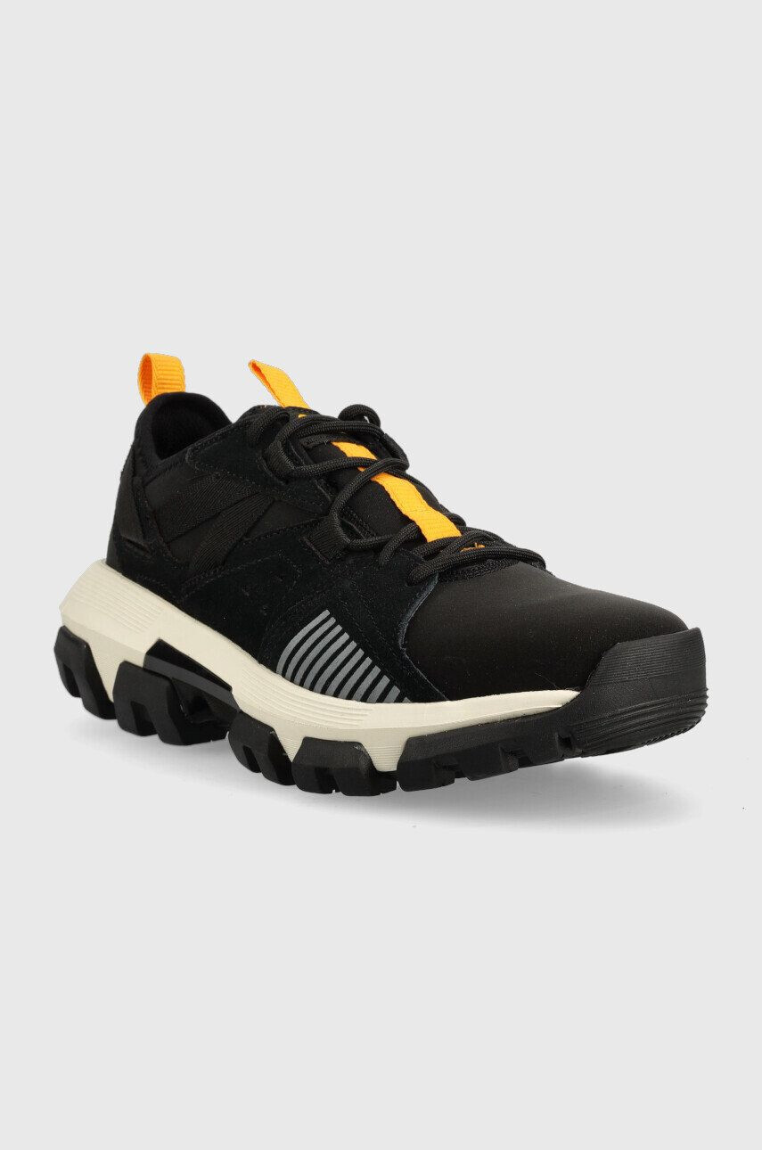 Caterpillar sneakers din piele intoarsă culoarea negru - Pled.ro