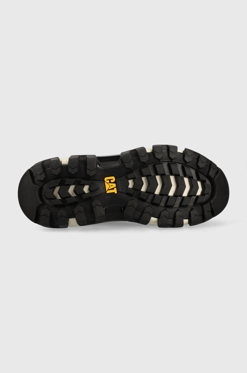 Caterpillar sneakers din piele intoarsă culoarea negru - Pled.ro