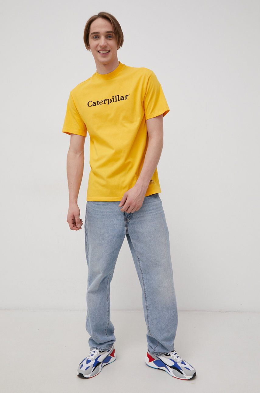 Caterpillar Tricou din bumbac - Pled.ro