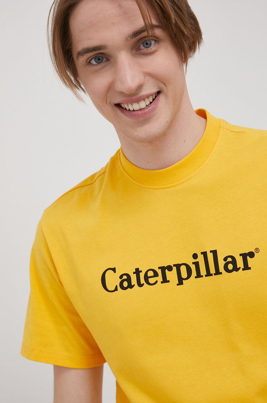 Caterpillar Tricou din bumbac - Pled.ro