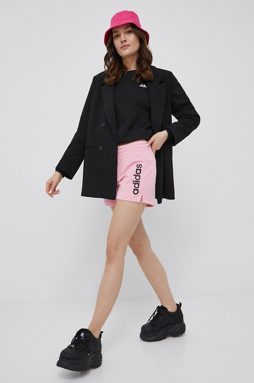 Champion bluza 115095 femei culoarea roz melanj - Pled.ro