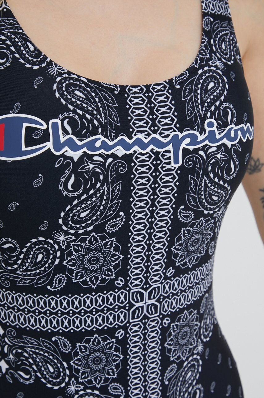 Champion costum de baie dintr-o bucată 115061 culoarea negru cupa moale 115061-KK001 - Pled.ro