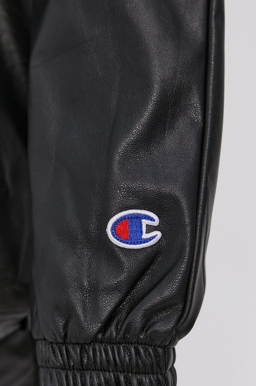 Champion Geacă 113573 femei culoarea negru de tranzitie oversize - Pled.ro