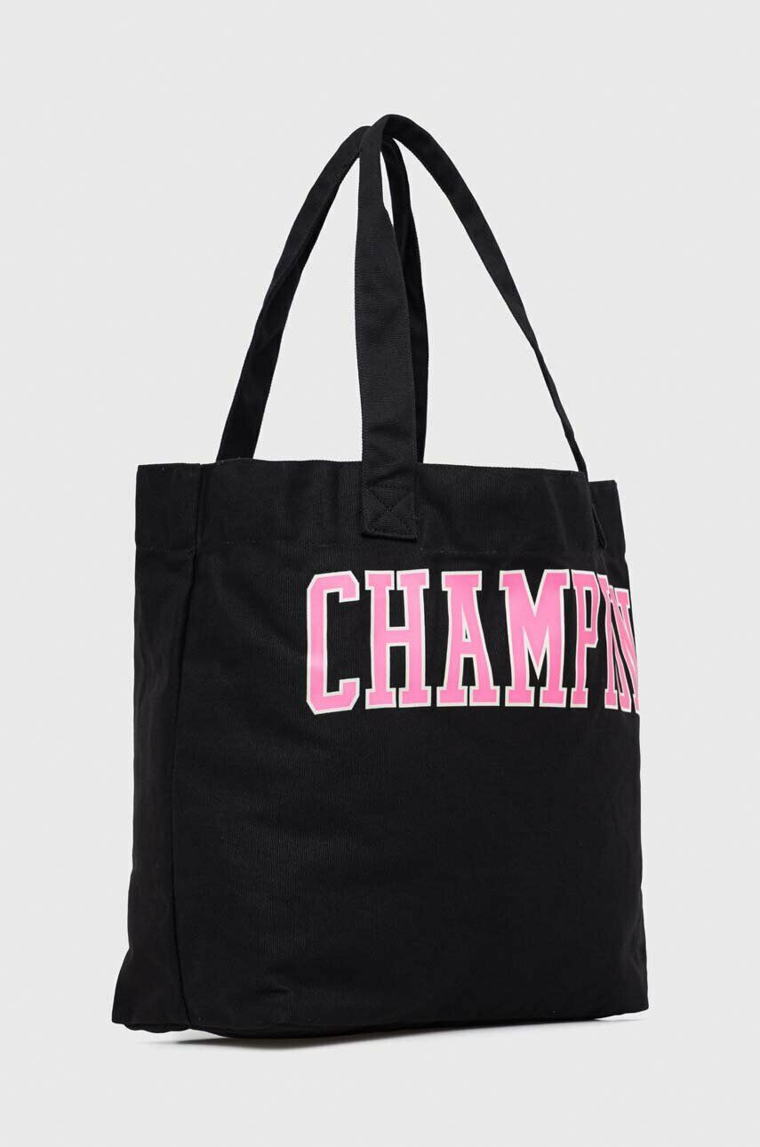 Champion geanta de bumbac culoarea negru - Pled.ro