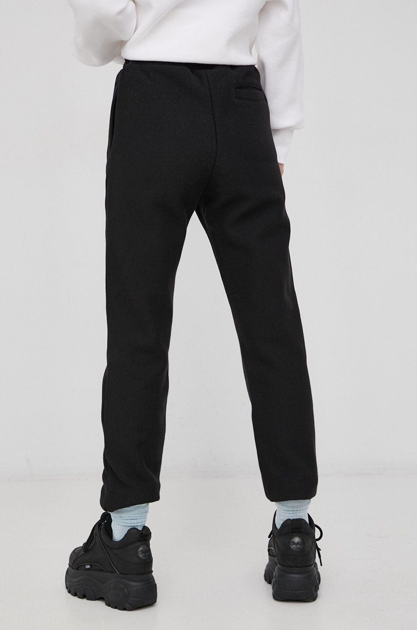 Champion Pantaloni 114614 femei culoarea negru material neted 114614-KK001 - Pled.ro