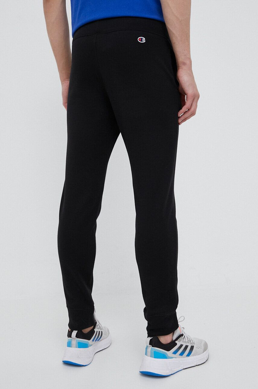 Champion pantaloni de trening culoarea negru neted - Pled.ro