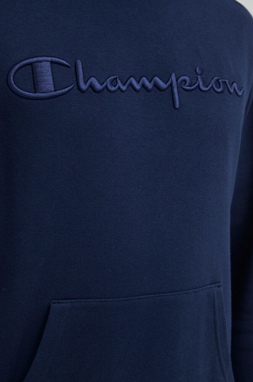 Champion tricou din bumbac culoarea albastru marin neted - Pled.ro