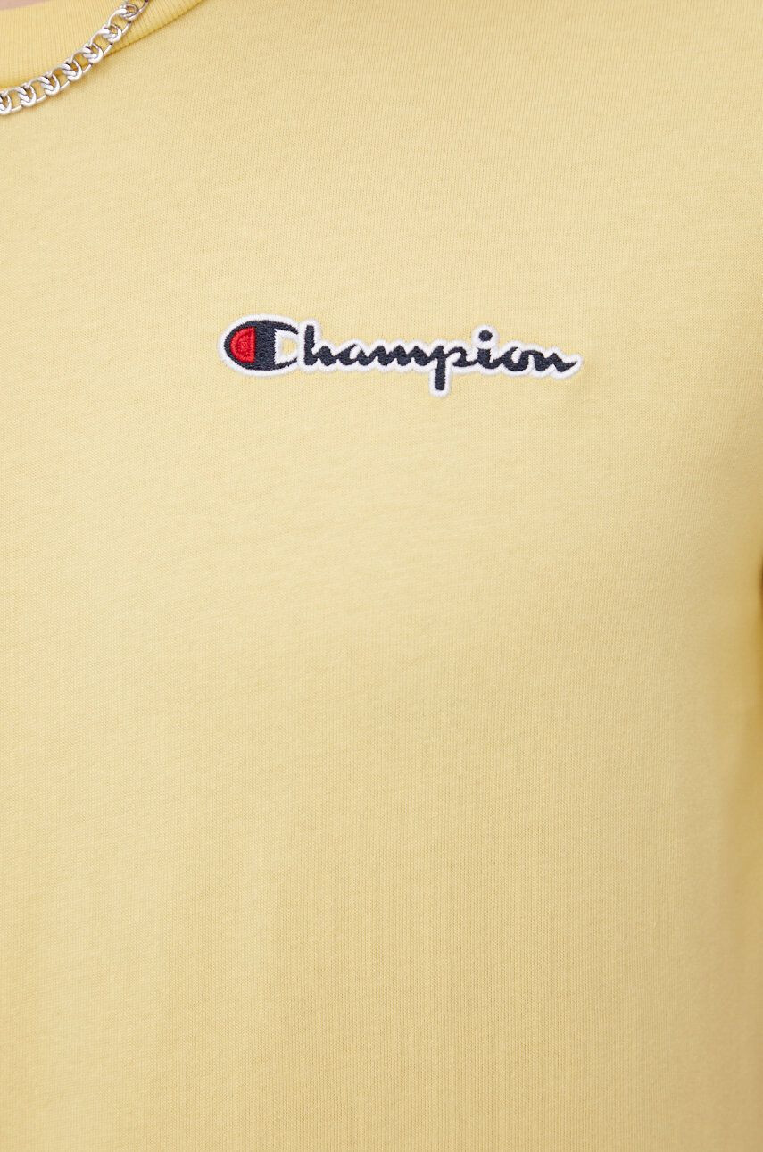 Champion tricou din bumbac culoarea rosu neted - Pled.ro