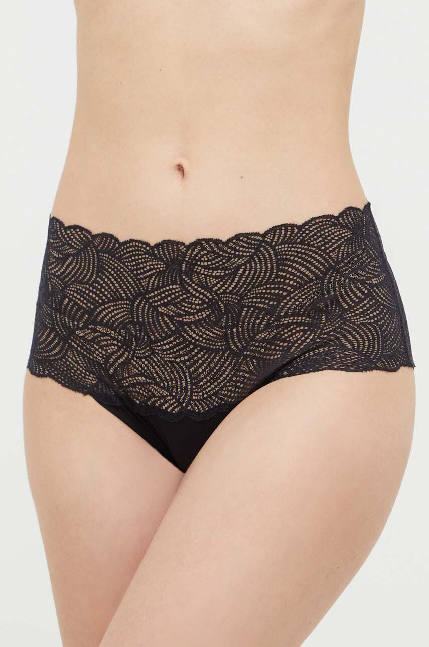 Chantelle chiloti culoarea negru - Pled.ro