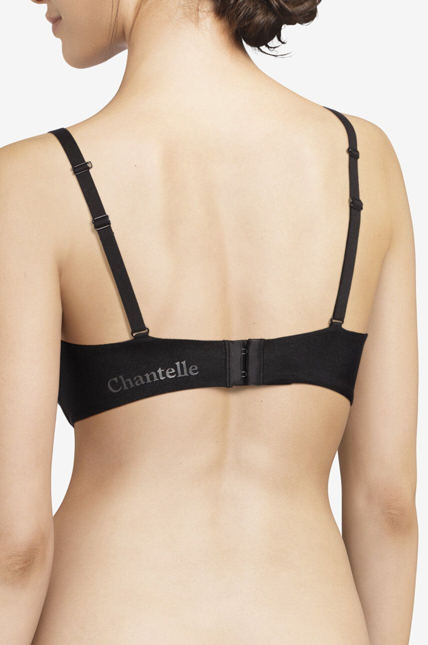 Chantelle Sutien culoarea negru material neted - Pled.ro