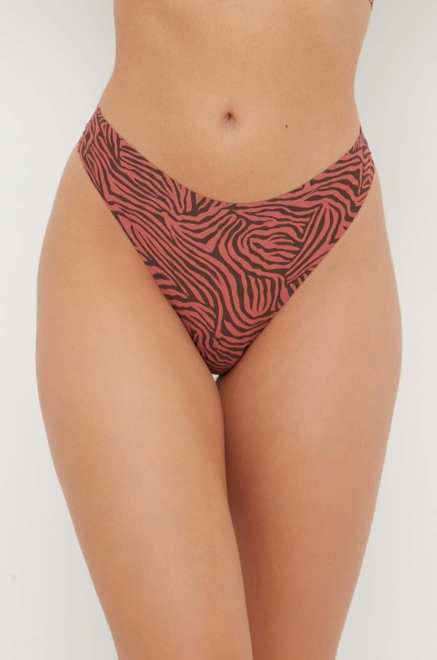 Chantelle tanga culoarea roz - Pled.ro