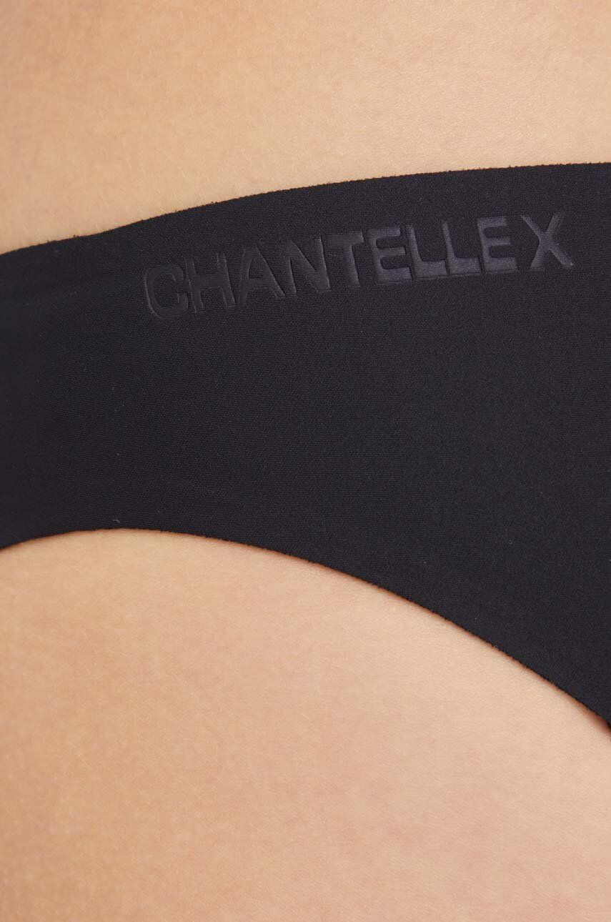 Chantelle X Chantelle chiloti culoarea negru transparent - Pled.ro