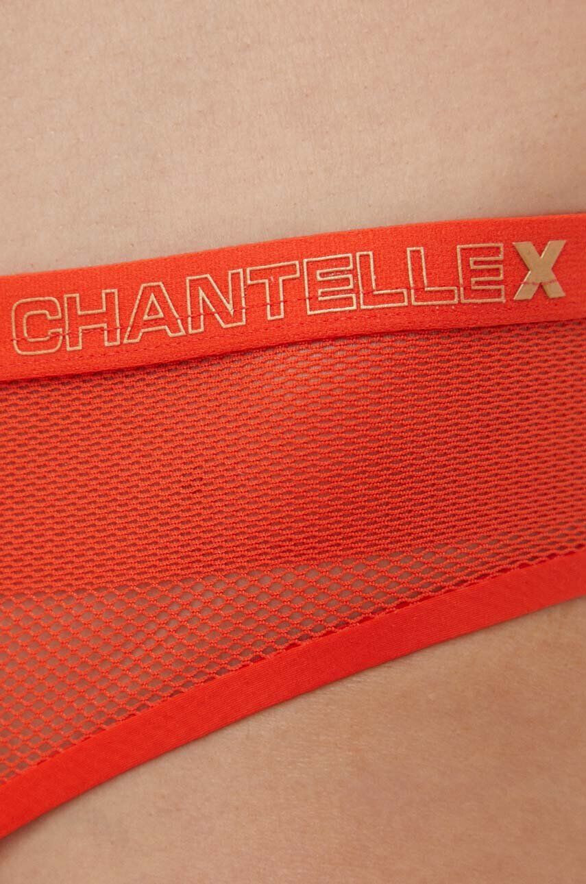 Chantelle X chiloti culoarea portocaliu transparent - Pled.ro